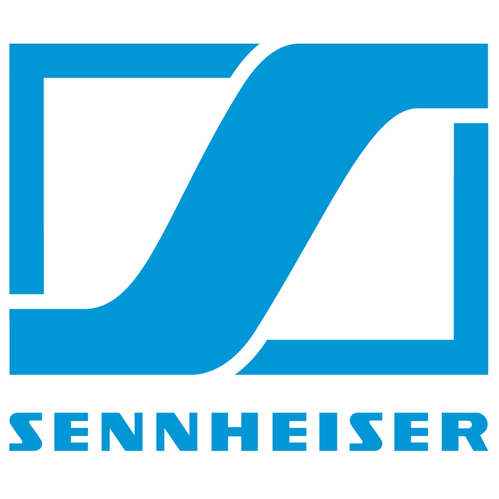 Sennheiser Logo blau/weiß