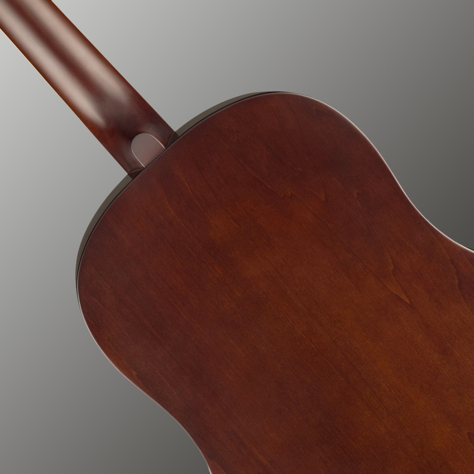 Korpusrückseite der Gretsch JD Dread WPG RXB