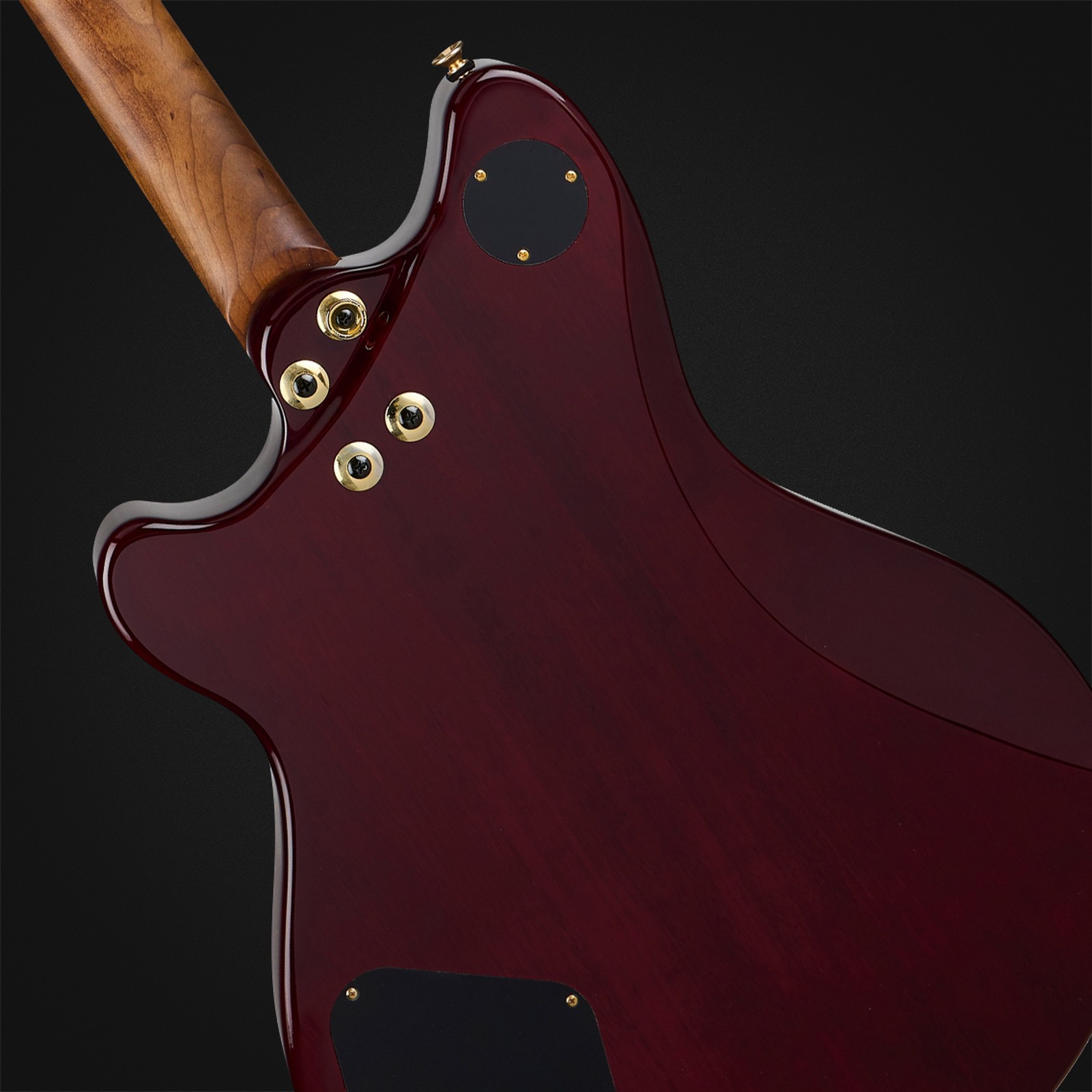 Rückseite der Evh SA126 Standard Wine Red