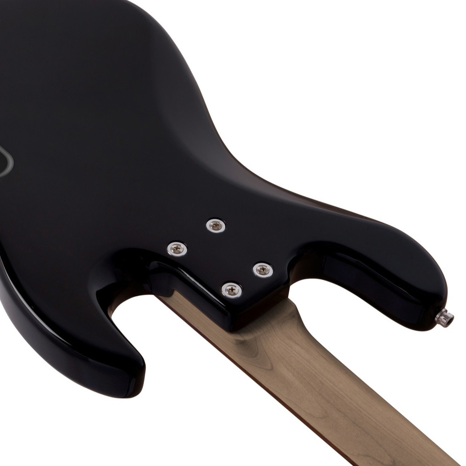 Bolt-on maple neck, Sadowsky MetroExpress 21 Hybrid PJ 4 Fretless Left-handed Black, bass guitar