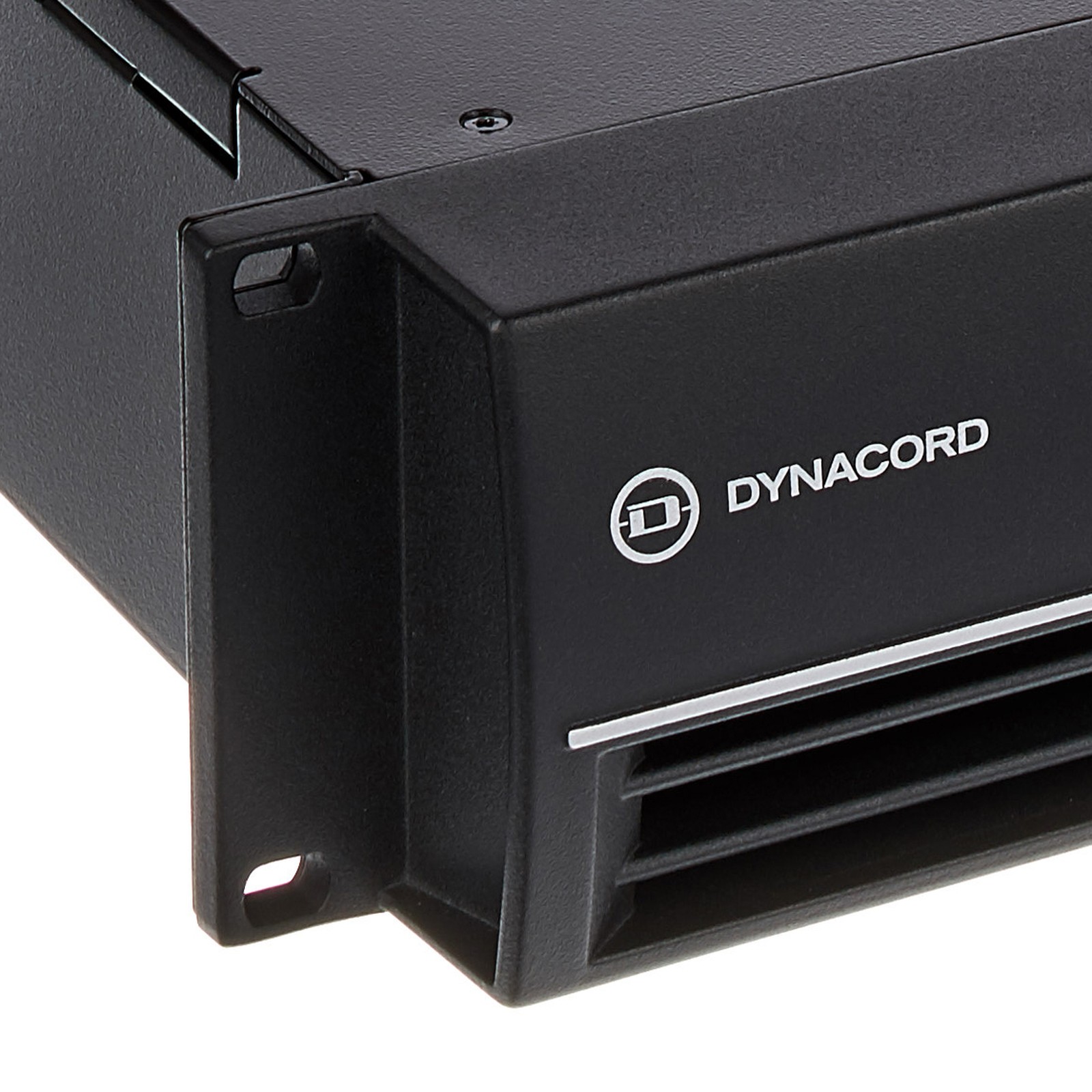 Logo auf dem Dynacord L1300FD DSP, Live-Performance-DSP-Verstärker