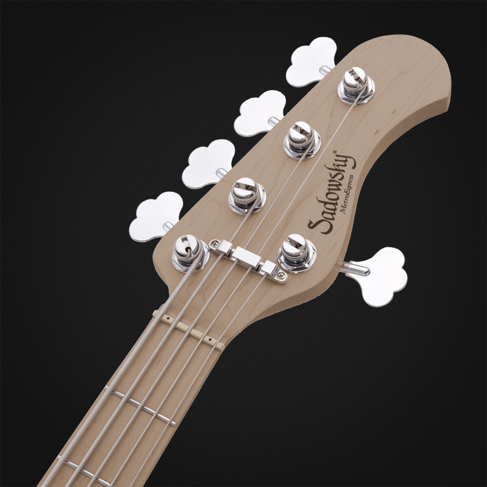 Kopfplatte des Sadowsky MetroExp21 Vintage JJ5 RM TSB