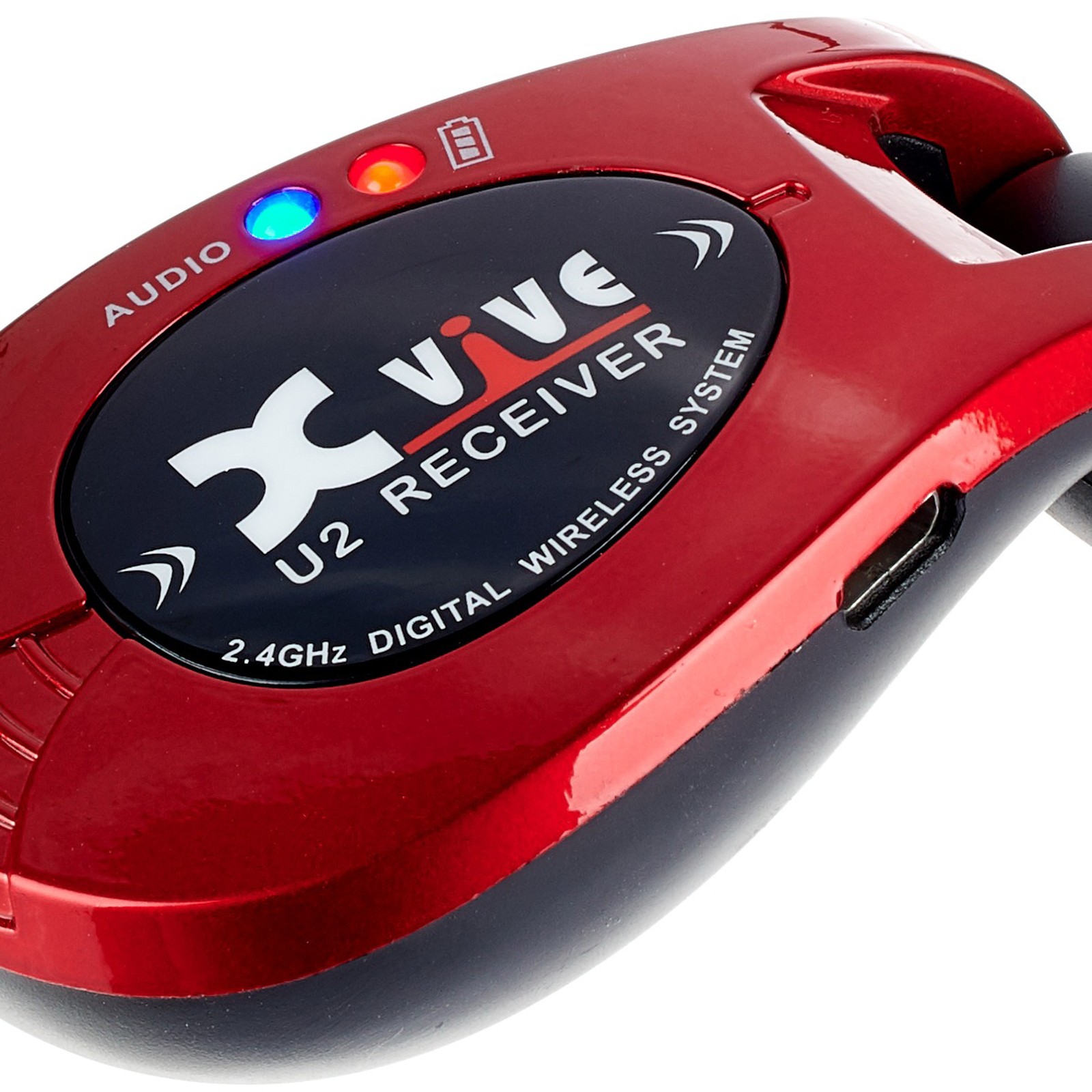 XVive Wireless System U2 Red Gitarren-Transceiver System