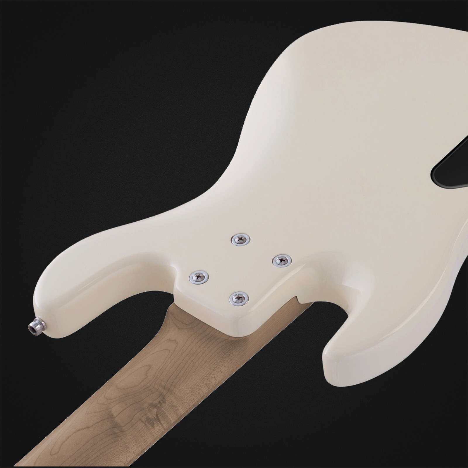 Sadowsky MetroExpress 21 Vintage JJ5 RM White, five-string bass guitar, rear view