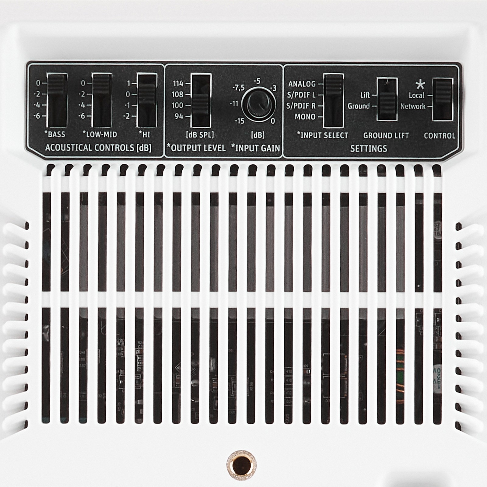 Neumann KH 150 WH Bedienelemente