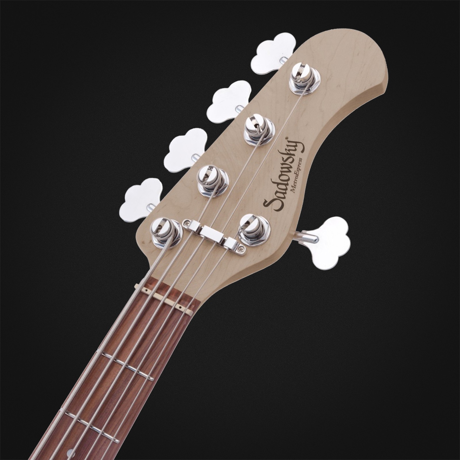 Kopfplatte der Sadowsky MetroExp 21 HybPJ 5 Morado OBL