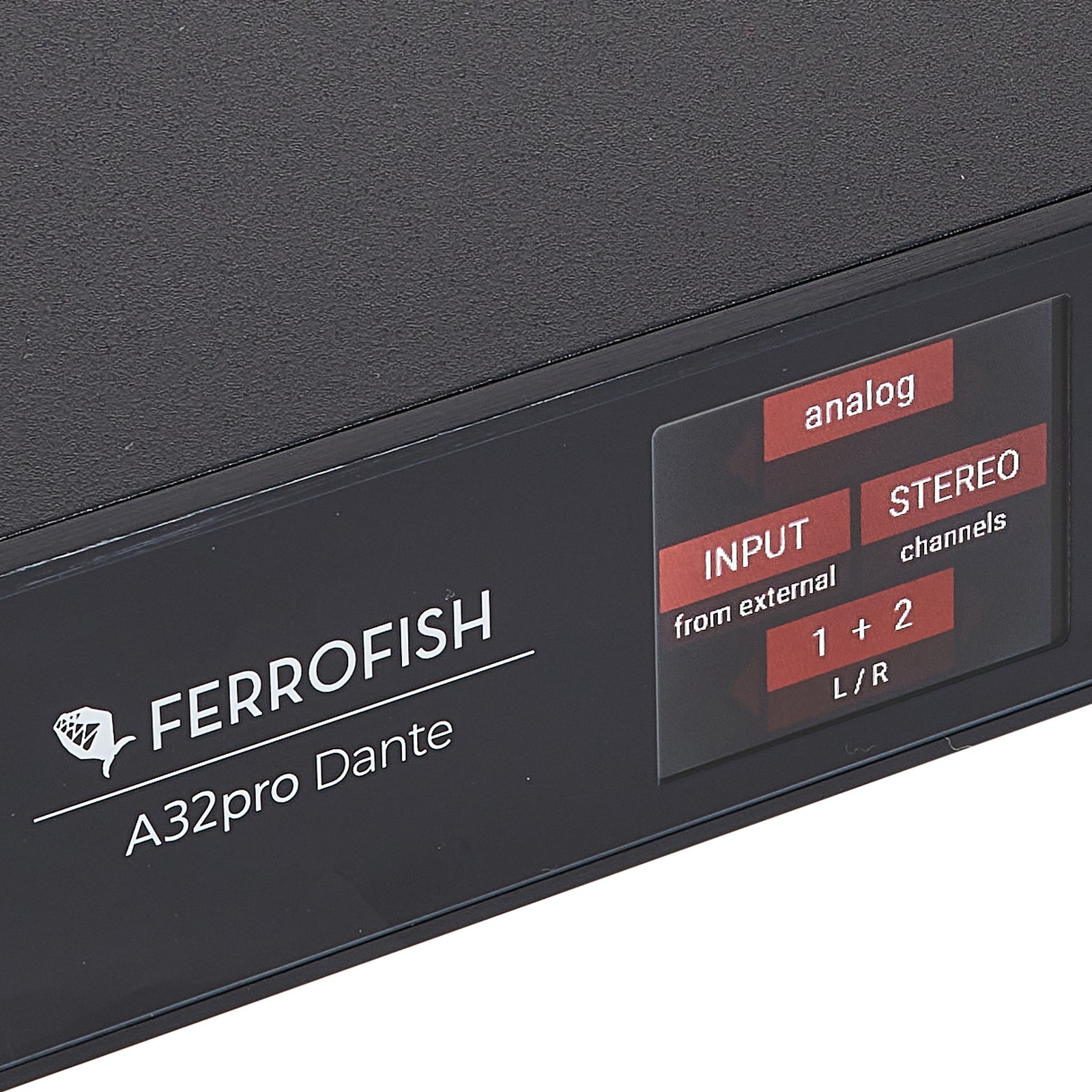Ferrofish A32 Pro Dante MM Frontseite