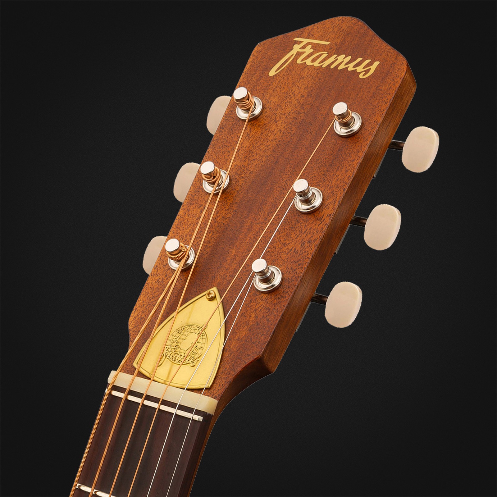 Kopfplatte der Framus Vintage Hootenanny 6 TS