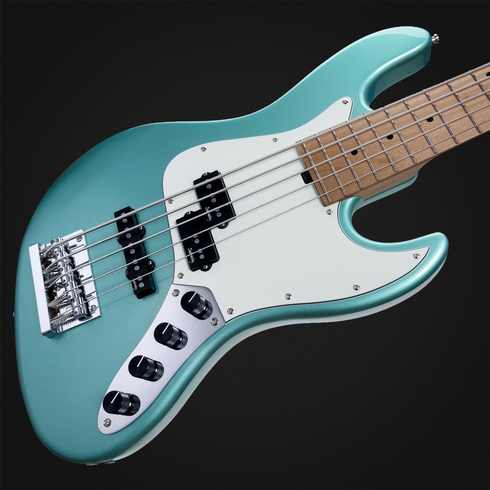 Sadowsky MetroExp 21 Hyb PJ 5 RM SGR, five-string bass, top