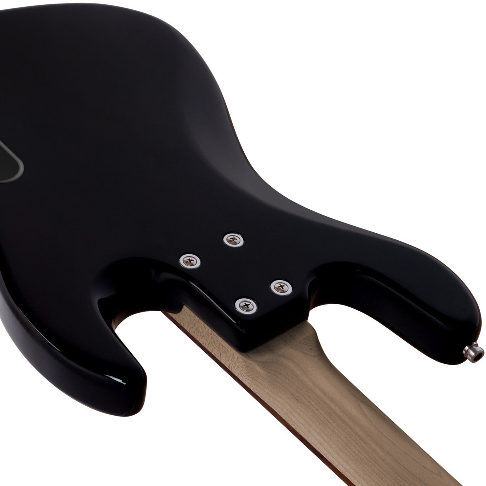 Bolt-on maple neck, Sadowsky MetroExpress 21 Vintage JJ 4 Fretless-with-lines Left-Handed Black, fretless bass guitar