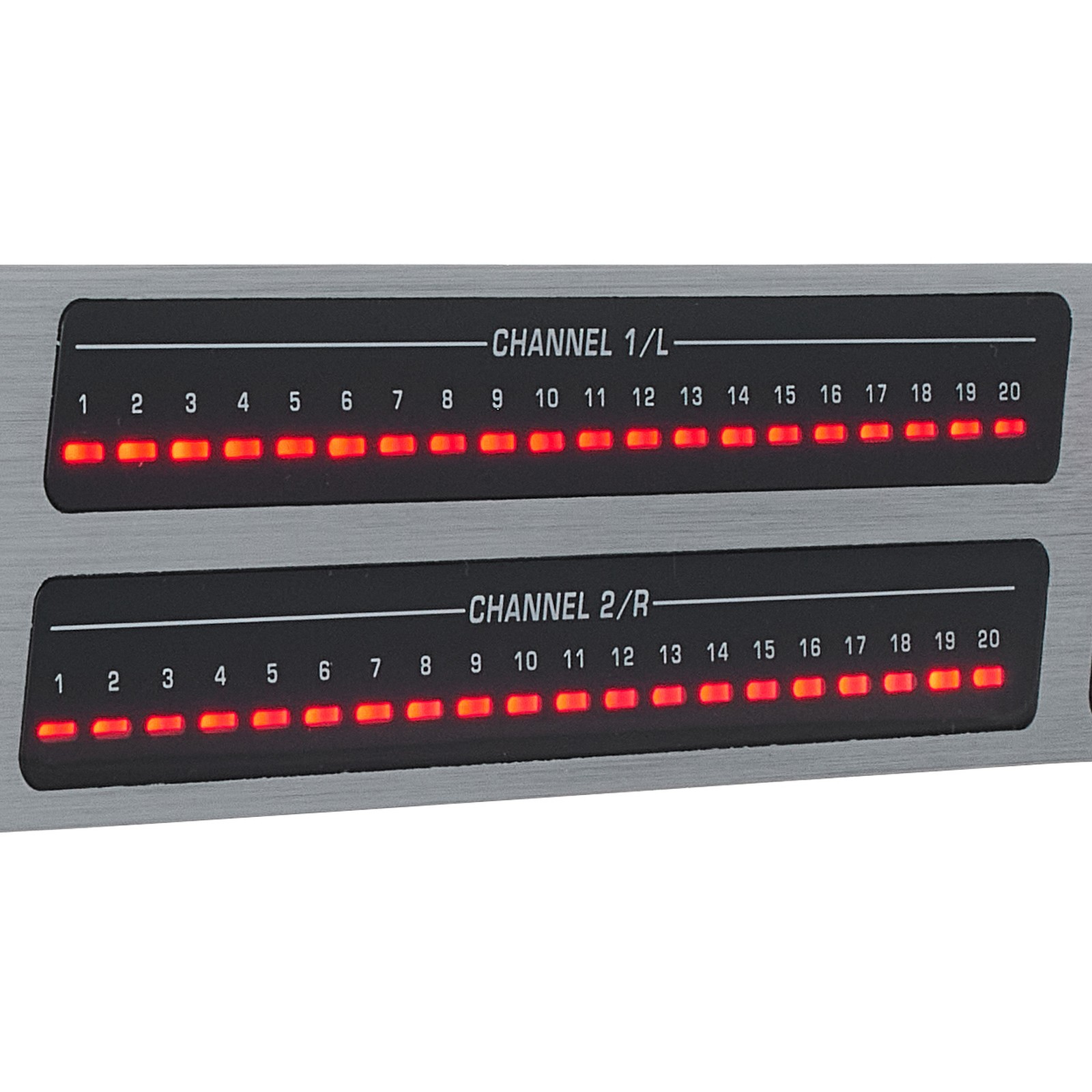 Behringer FBQ 2496 Feedback Destroyer Frequenzanzeige