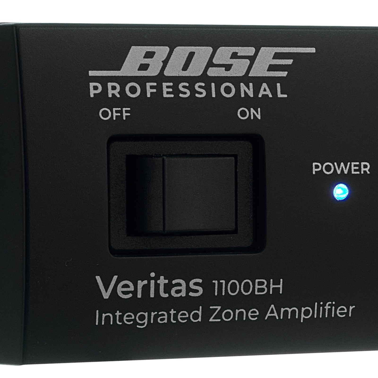 Frontplatte der Bose Professional Veritas 1100BH Bluetooth-Endstufe