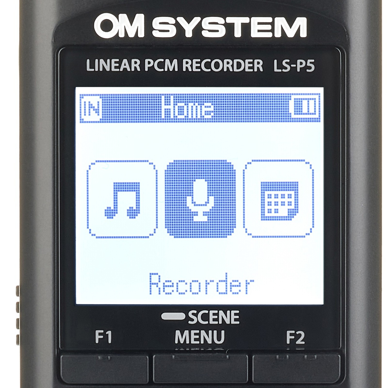 Bildschirm des OM System LS-P5 von Olympus