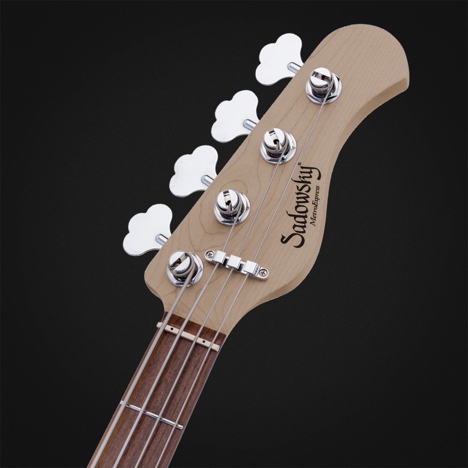 Kopfplatte des Sadowsky MetroExp21 Vint JJ4 Morado BK