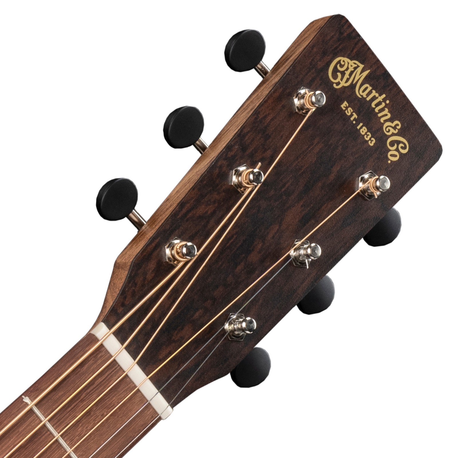 Kopfplatte der Martin Guitar 000 Jr E Sapele New Westerngitarre