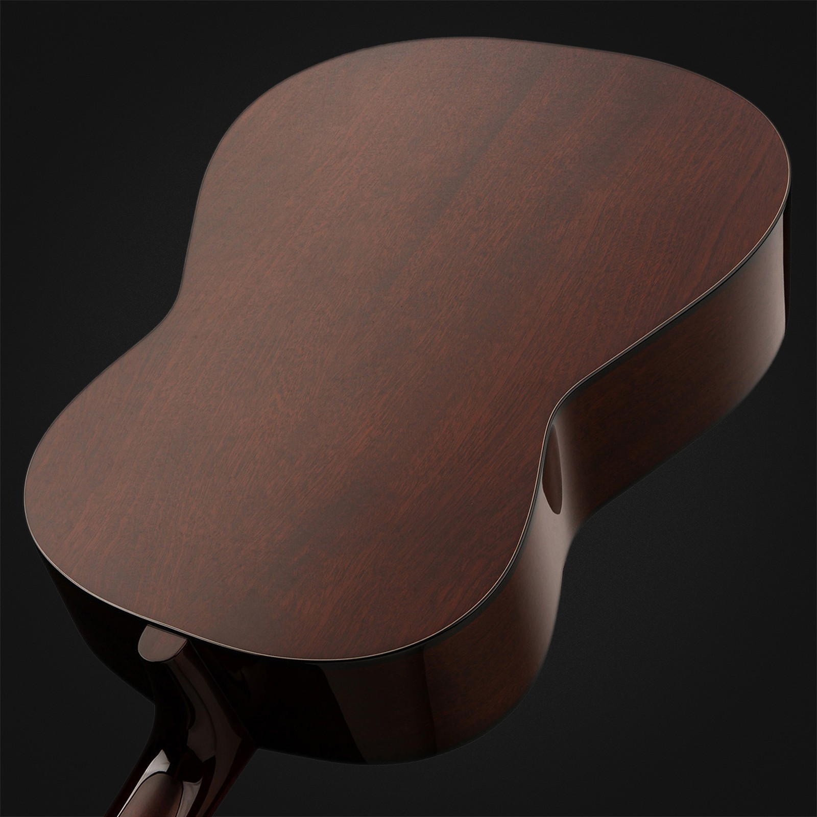 Rückseite der  Framus Vintage Hootenanny 6 SB Nitro Westerngitarre