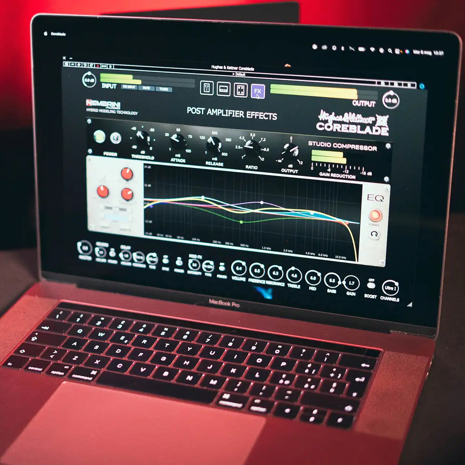 Hughes & Kettner Coreblade Amp Simulation Software
