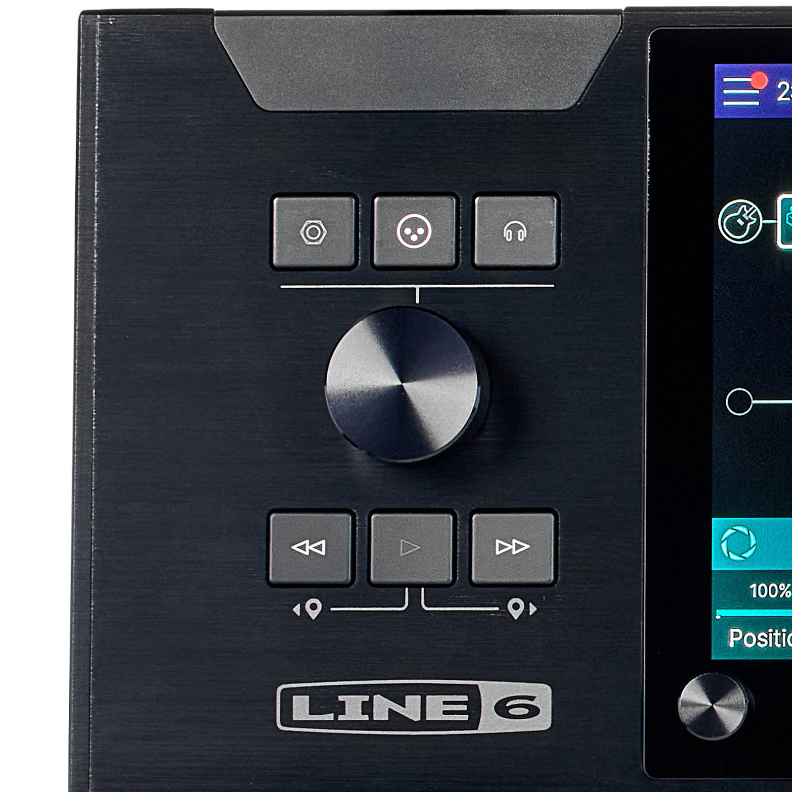 Bedienelemente des Line6 Helix Stadium XL Floor