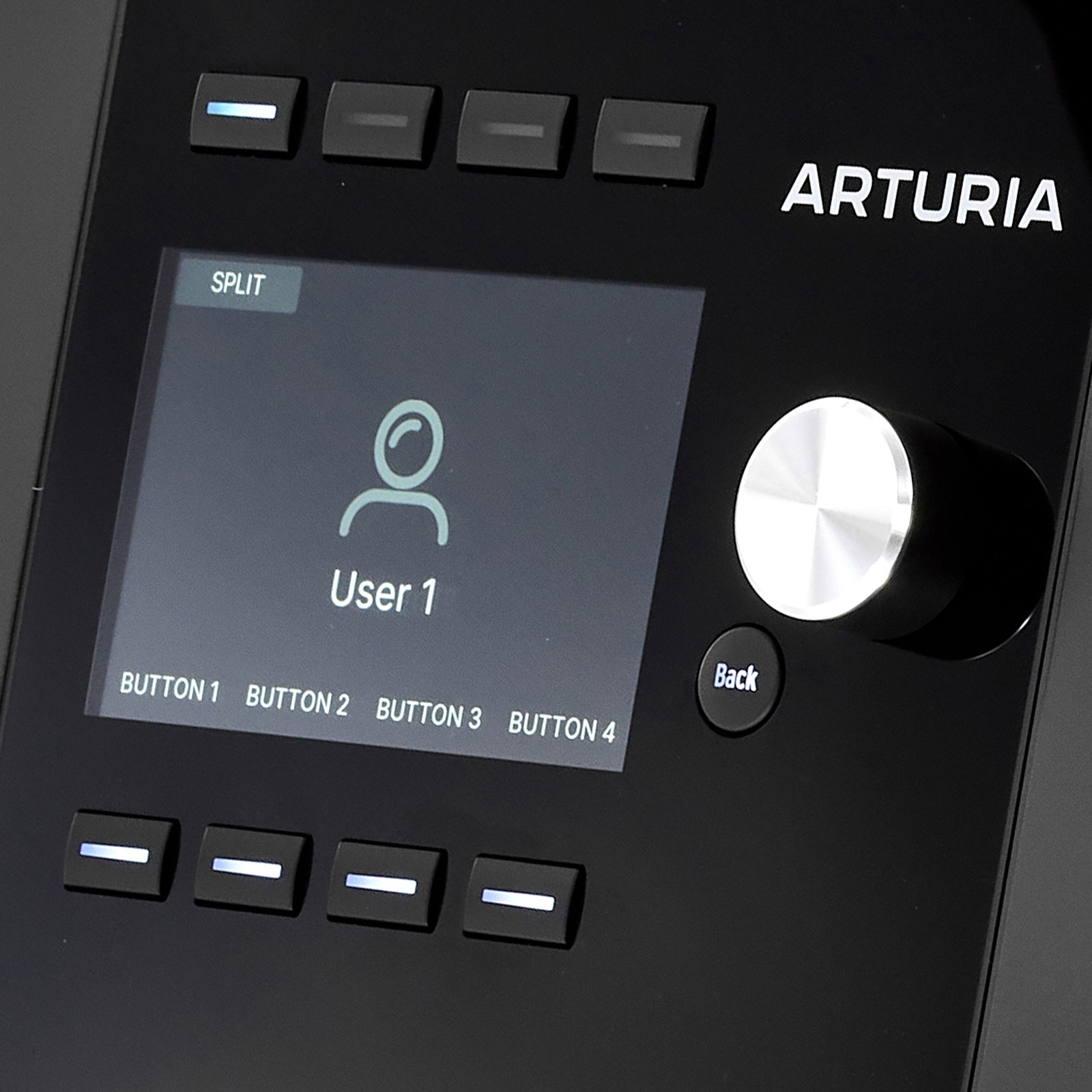 Schermo della tastiera USB MIDI Arturia KeyLab 88 mk3 Black