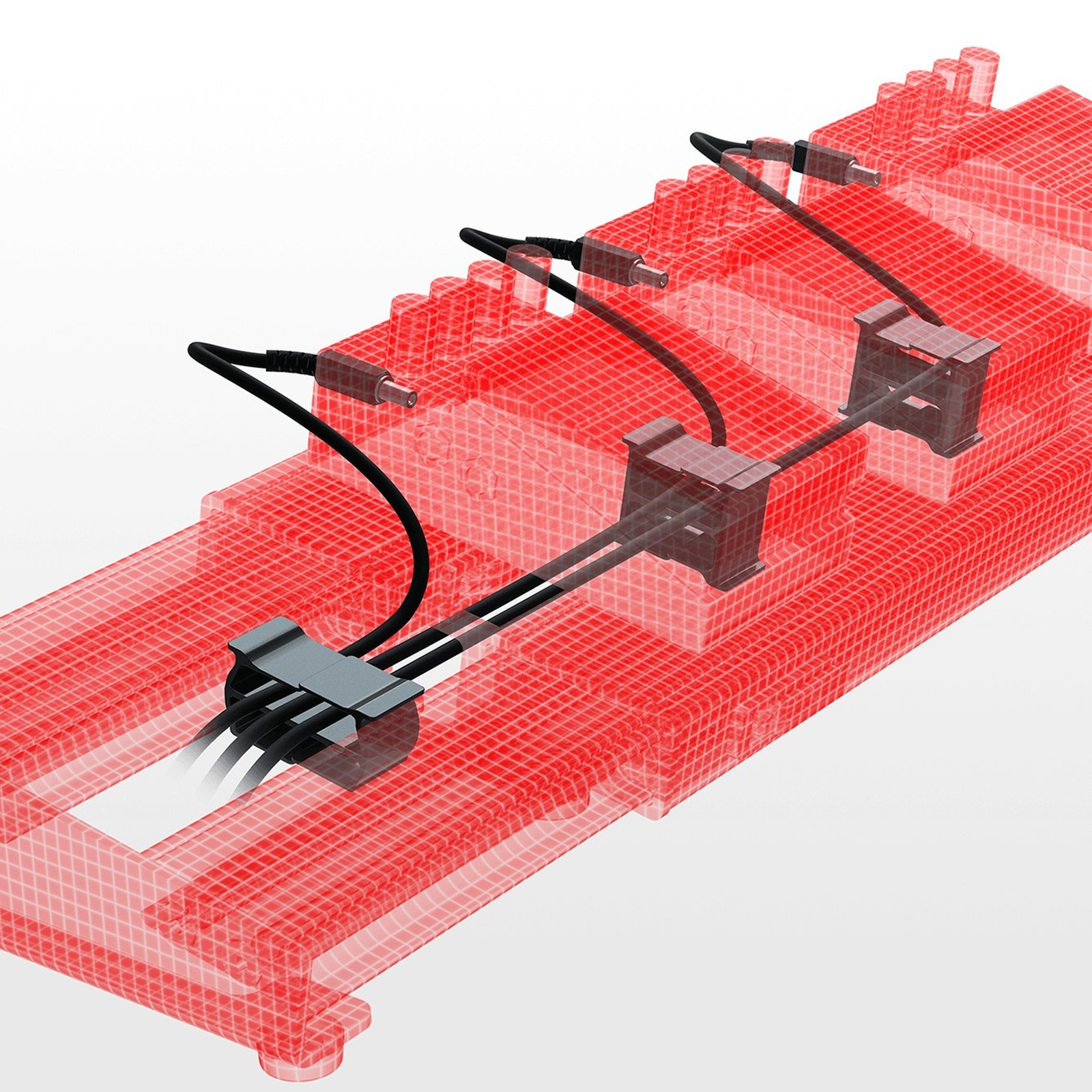 Kabelmanagement am Daddario XPND 2 Pedalboard