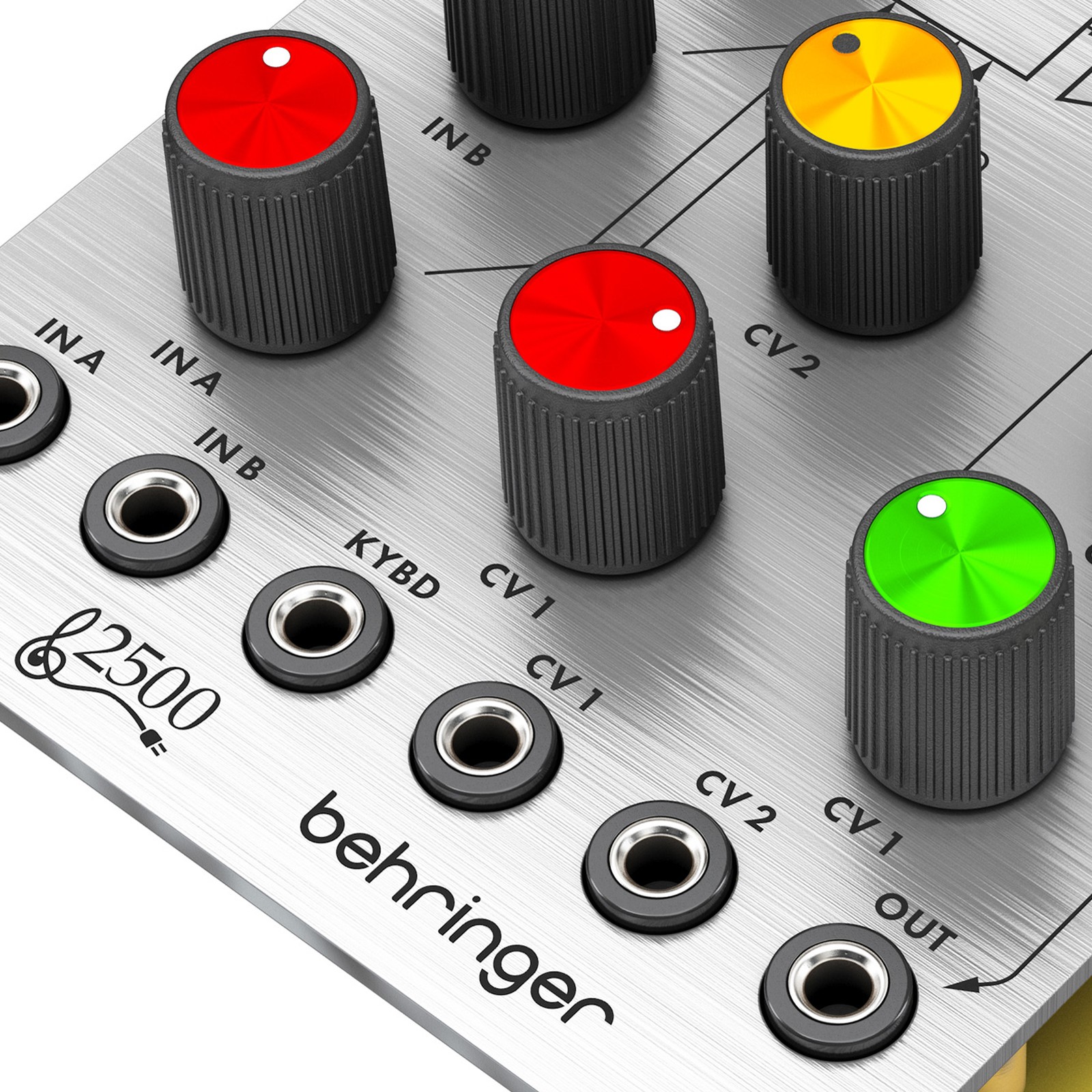 Detail des Behringer Filtamp Module 1006