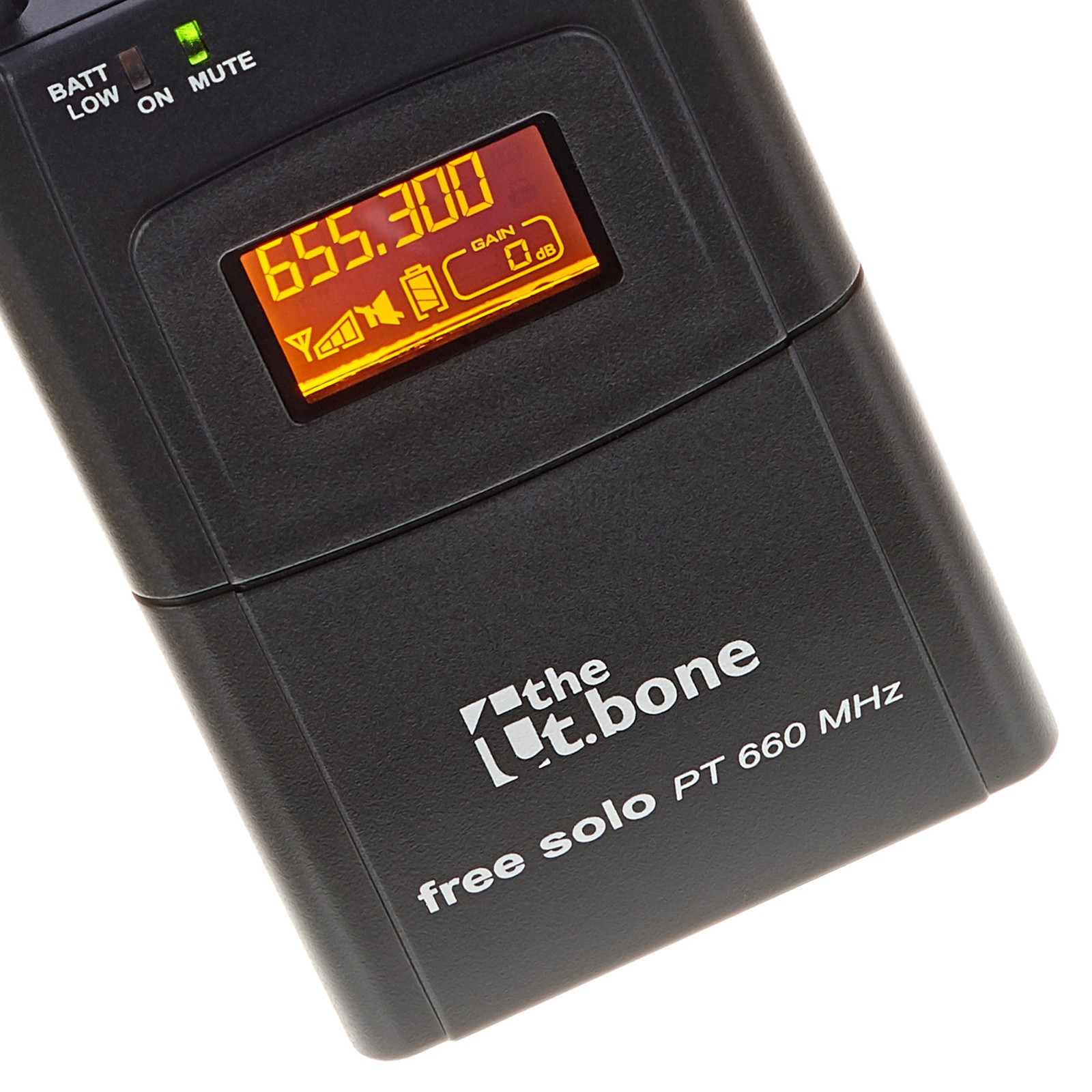 Taschen des the t.bone free solo Twin PT 660 MHz 2-kanal UHF Funksystem