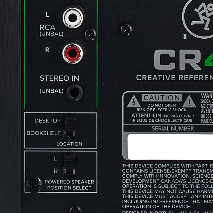 Tone and Location controls 