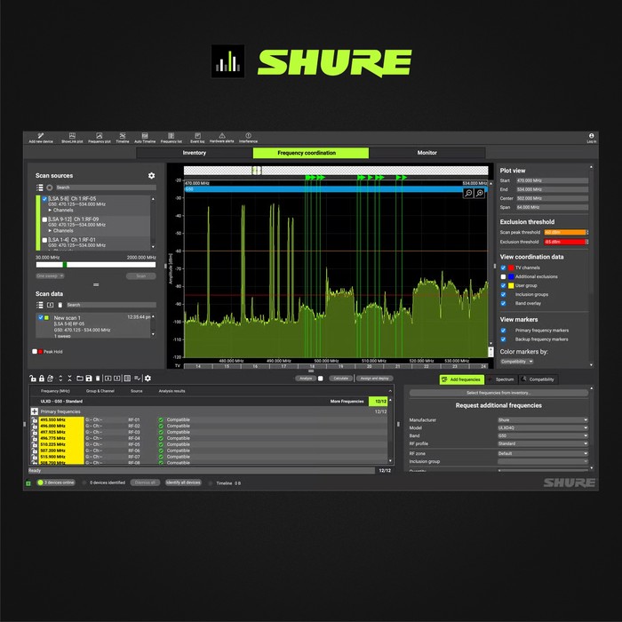 Shure Wireless Workbench®