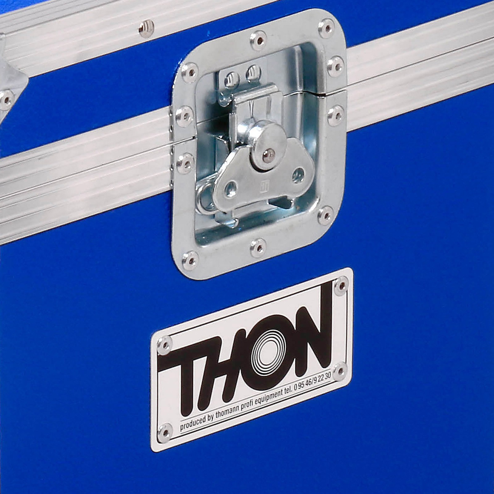 Verschluss des Thon LP Live Koffer 80 blau