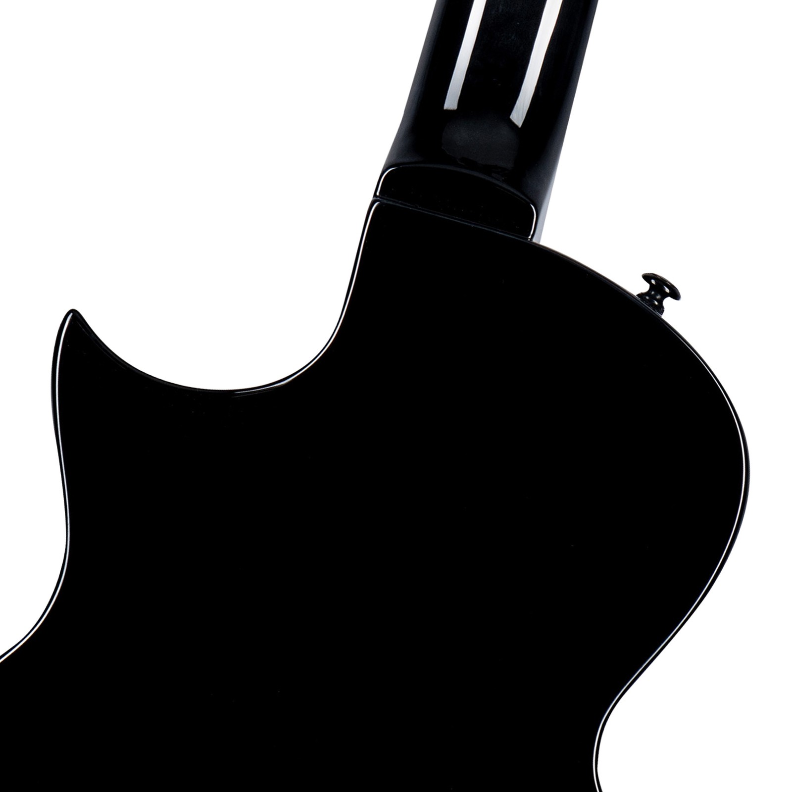 Halsübergang der ESP LTD EC-201 FT BLACK E-Gitarre