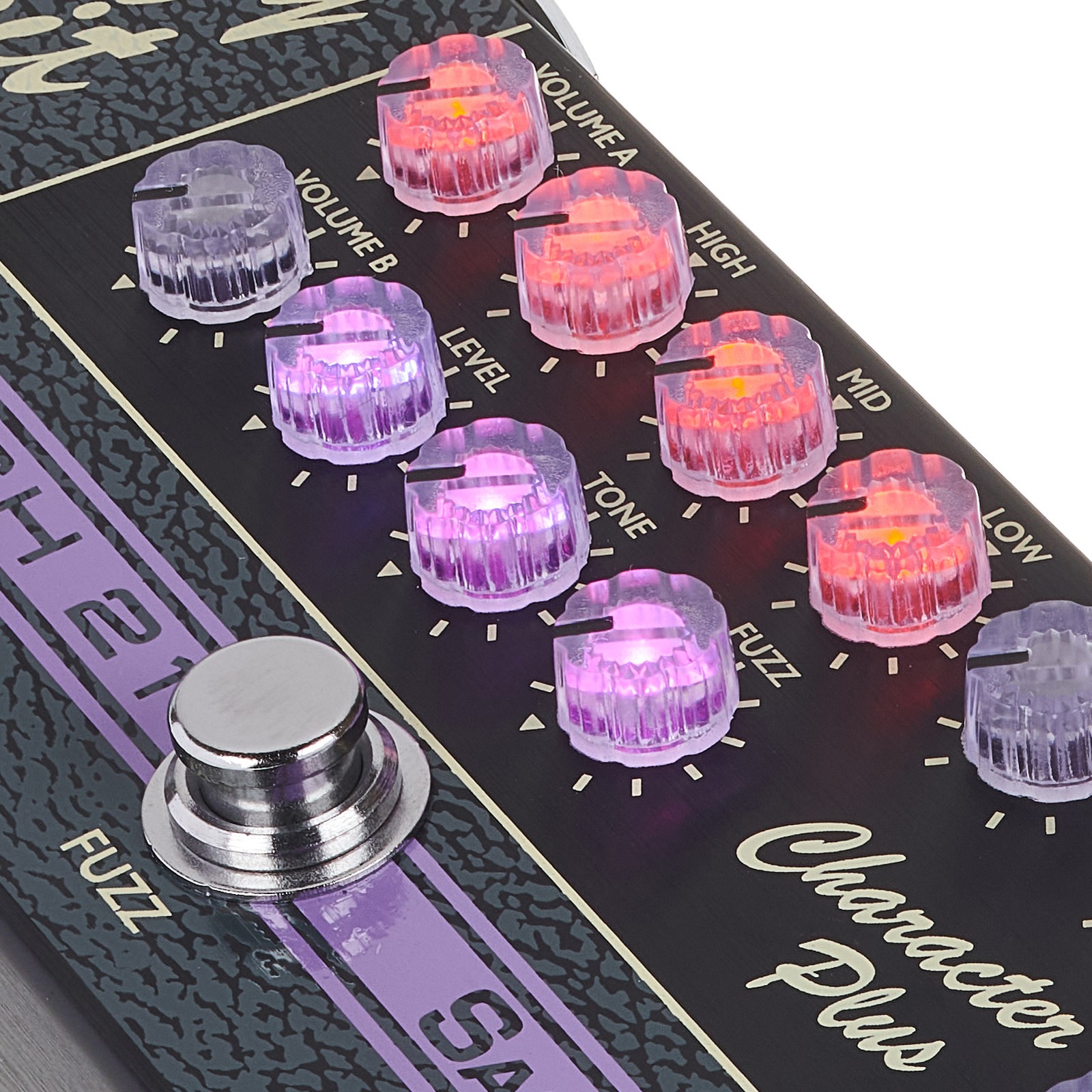 Tech 21 SansAmp Fuzzy Brit Bedienpanel