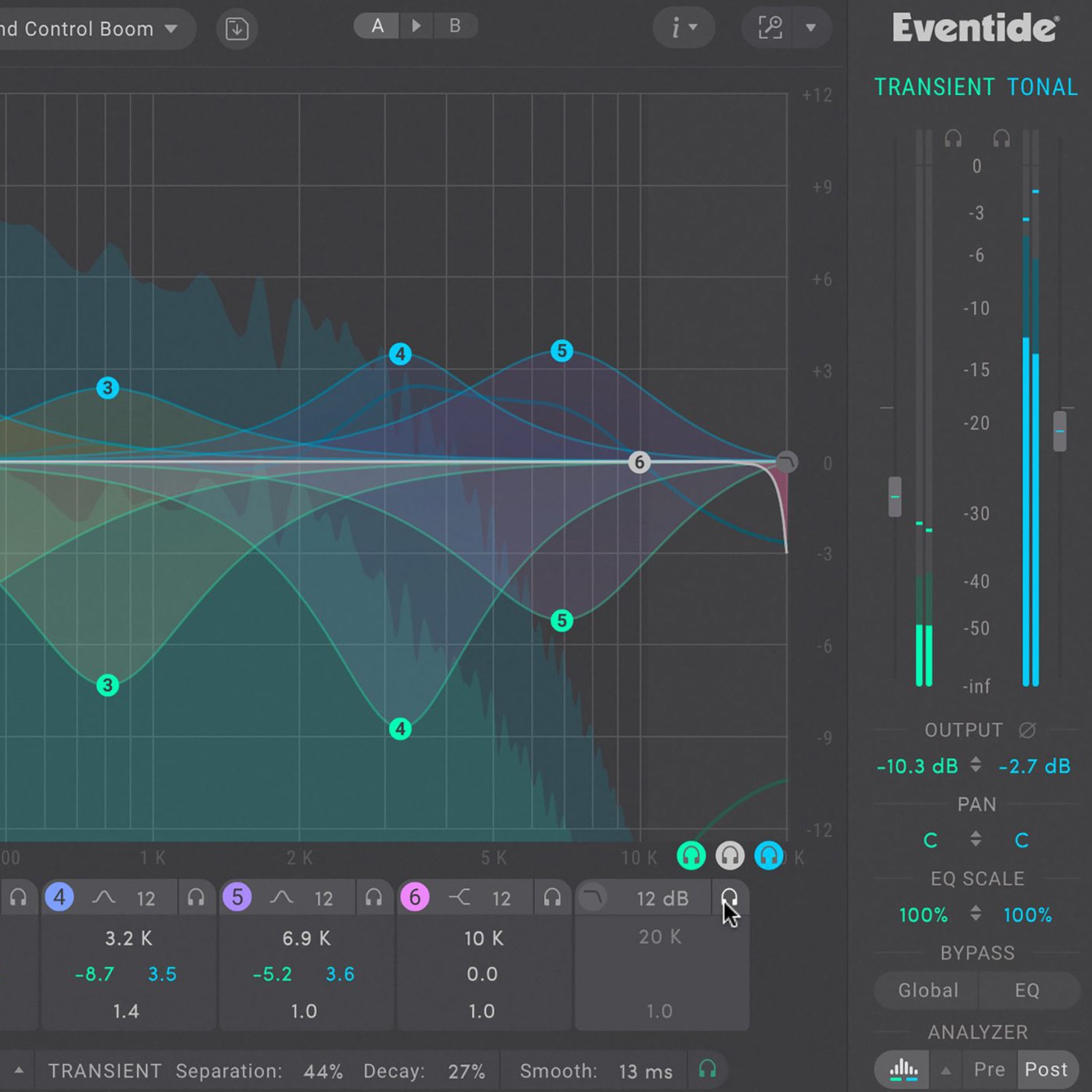 Eventide Equalizer Software Plugin SplitEQ