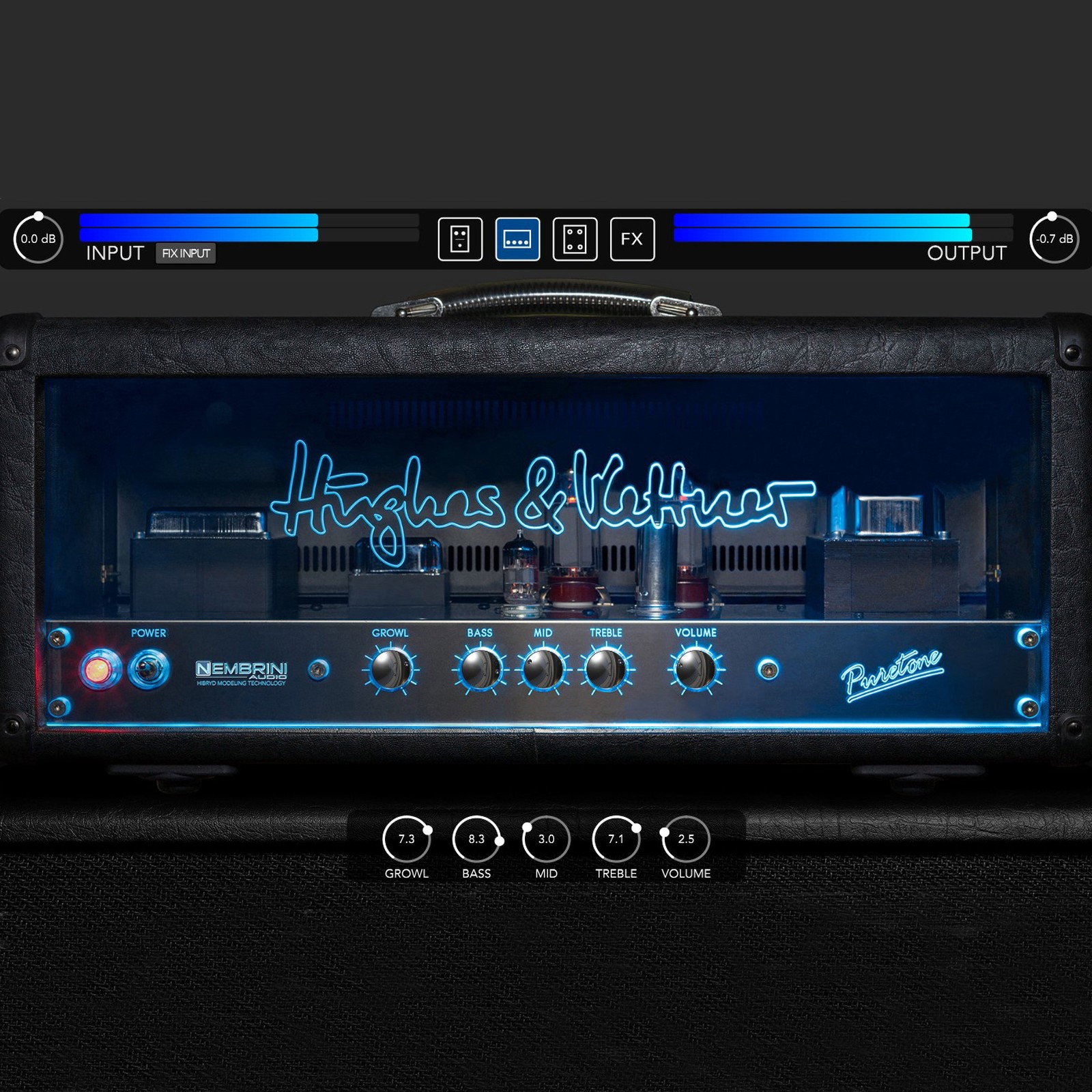 Hughes & Kettner Puretone Amp Simulation Plugin