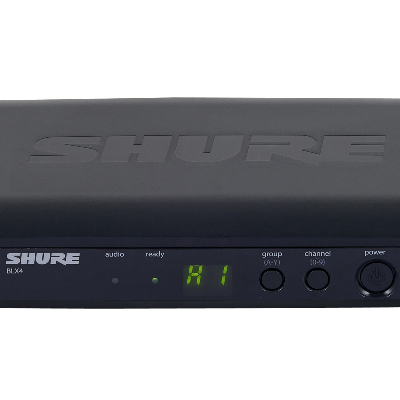 Bedienoberfläche am Shure BLX14/SM31 S8 Funkset