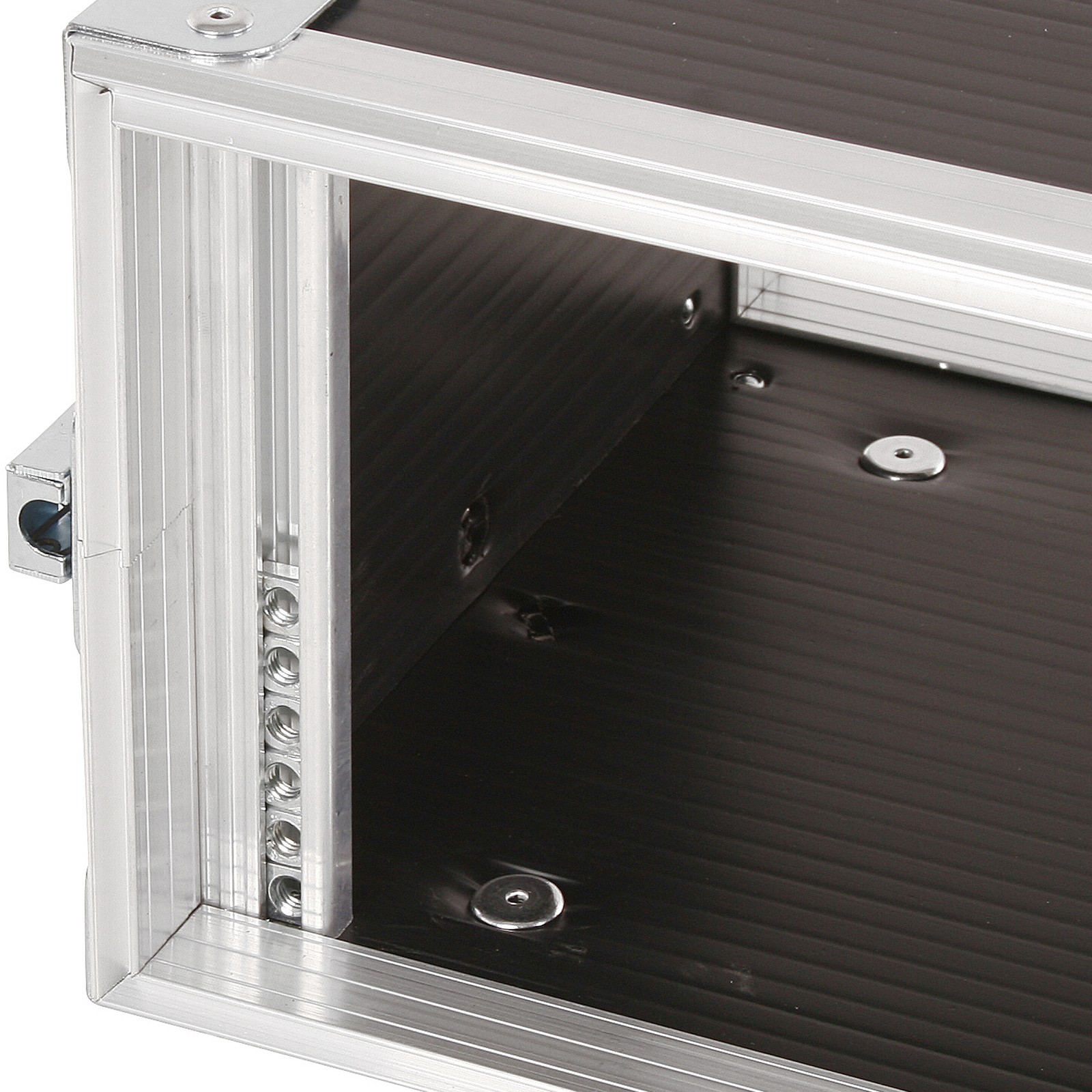 Thon Rack 3HE Eco II Compact Flightcase geöffnet