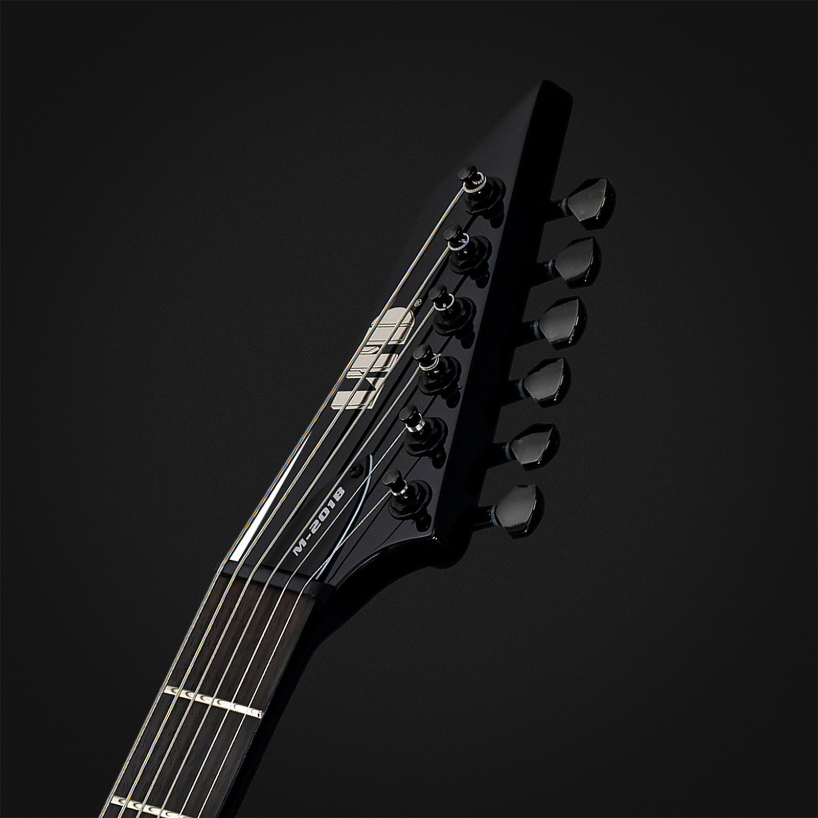 Kopfplatte der ESP M-201 Baritone HT BK