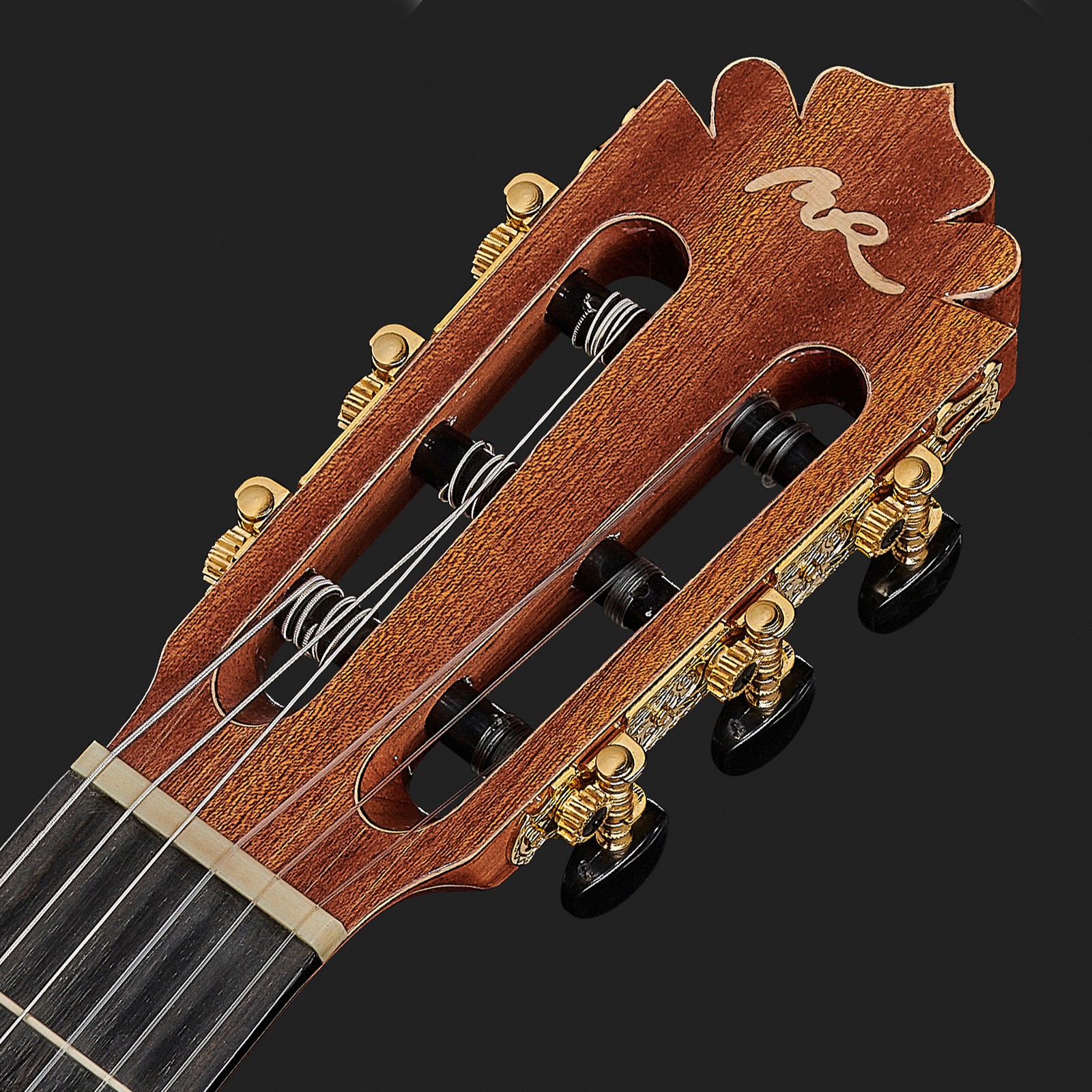 Manuel Rodriguez Akustikgitarre Kopfplatte