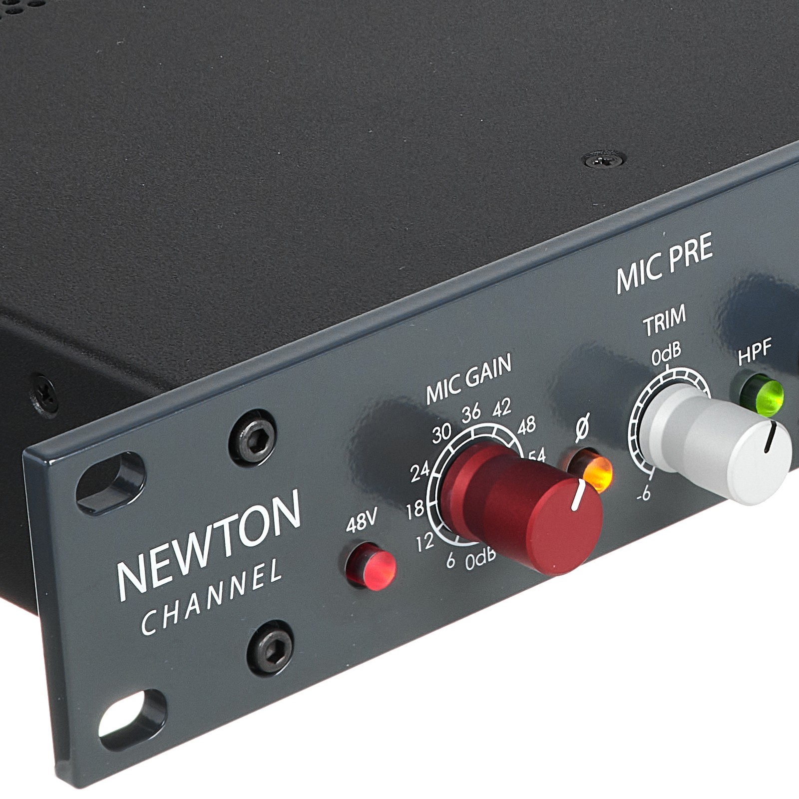 Frontseite des Rupert Neve Designs Newton Channel