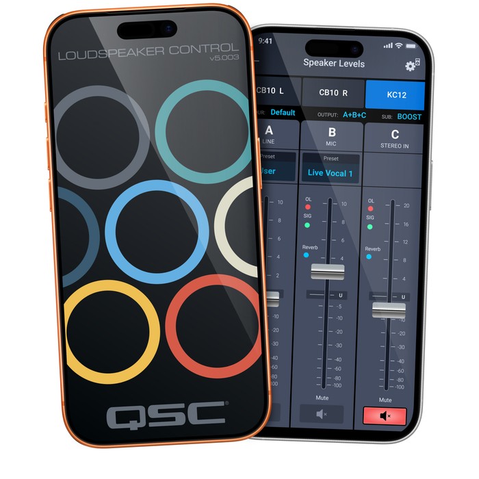 QSC Loudspeaker Control