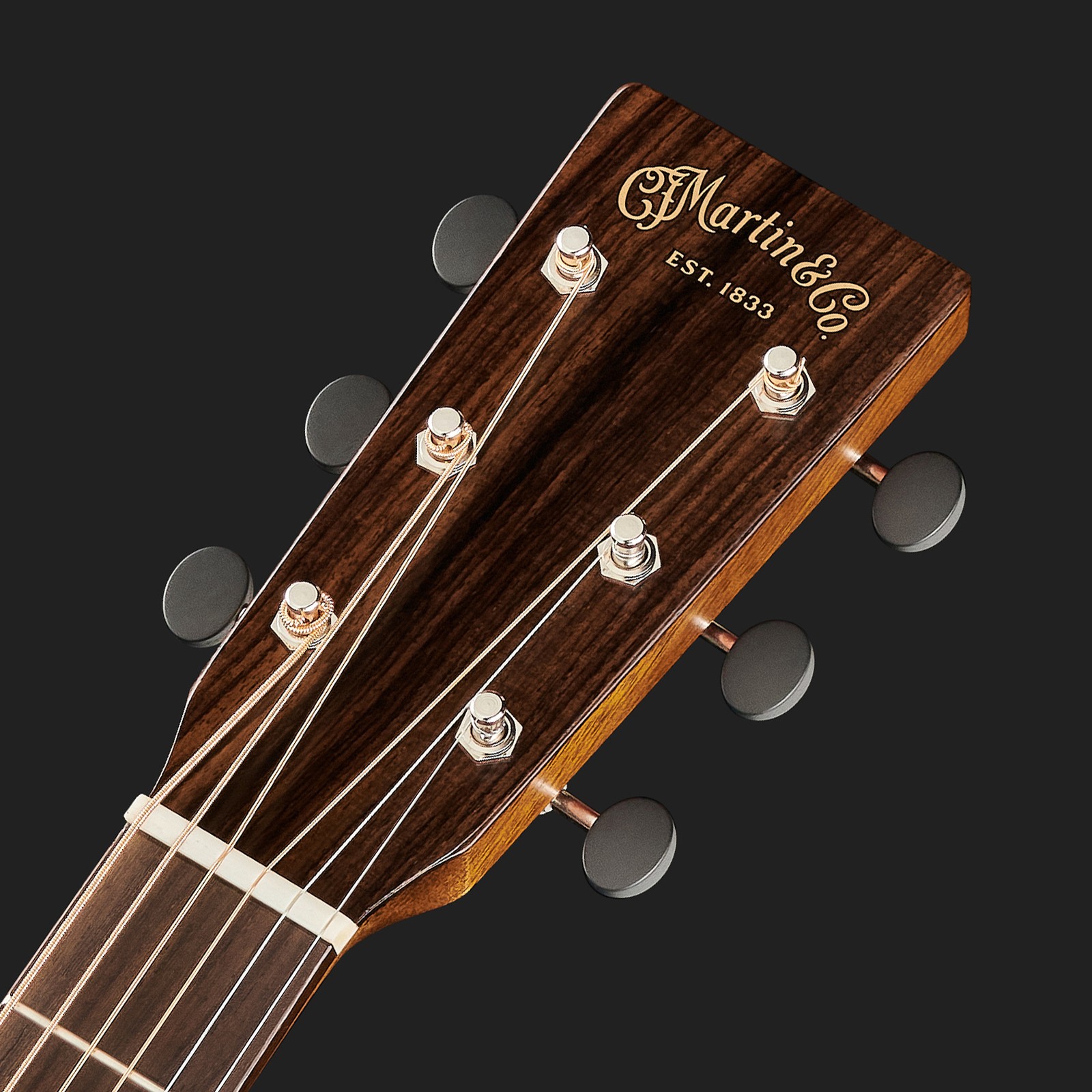 Kopfplatte der Martin Guitar D-15M Westerngitarre