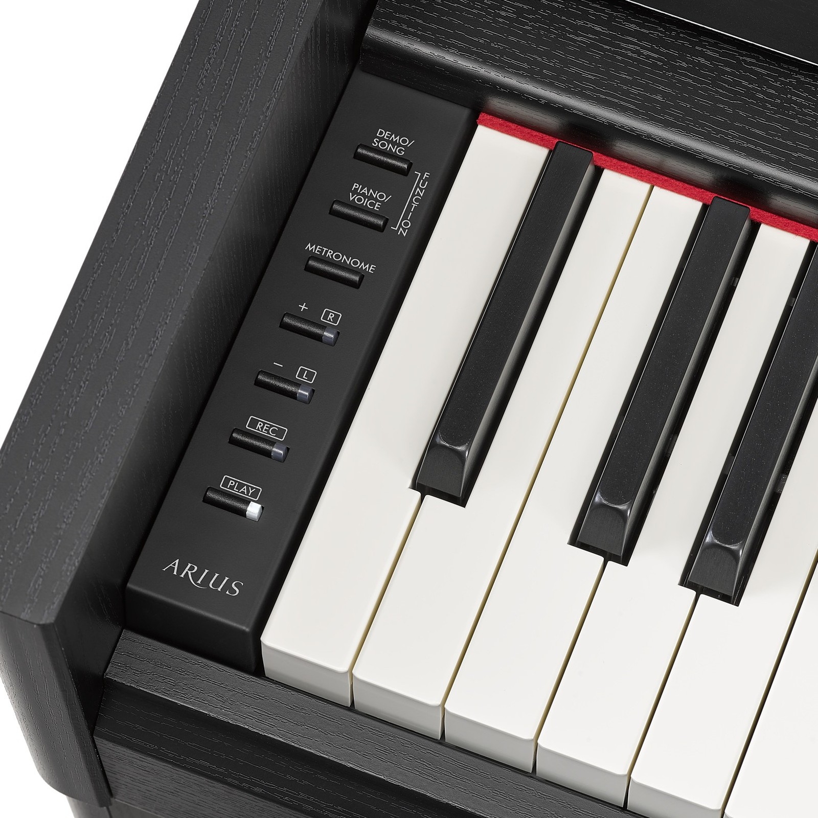 Knöpfe und Klaviertasten des Yamaha YDP-S55 B Arius