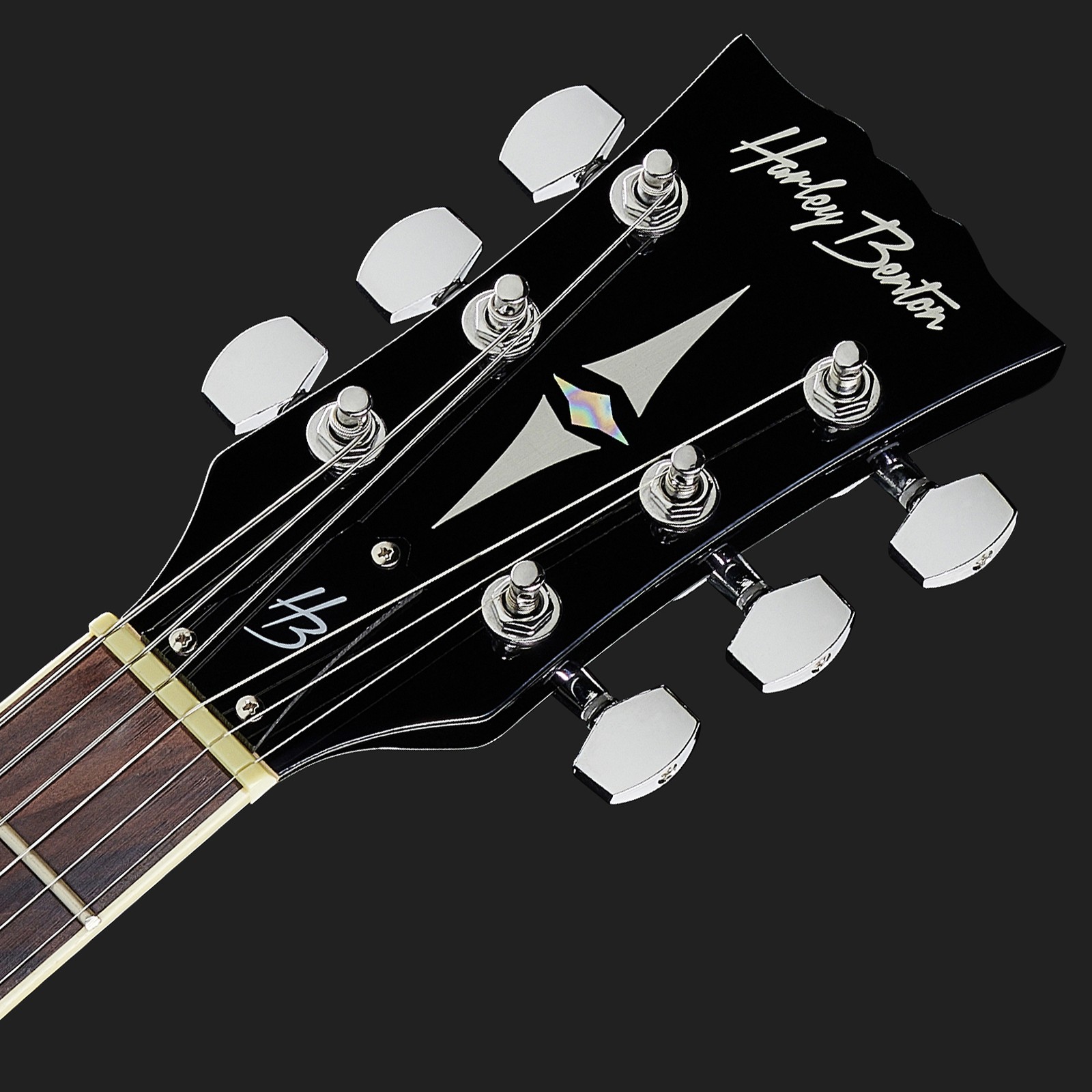 Harley Benton HB-35 BK Vintage Series electric guitar