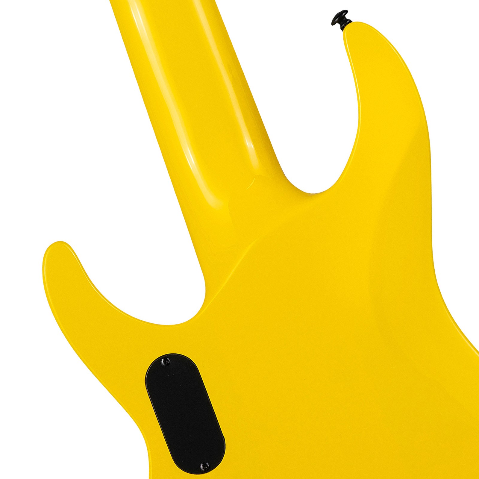 Halsübergang der ESP LTD SC-608 Baritone YEL E-Gitarre