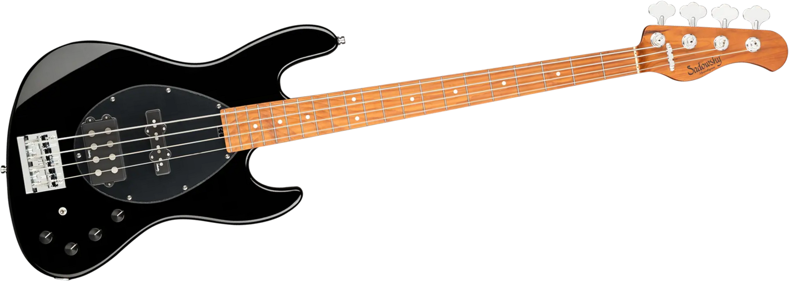 Frontalansicht des Sadowsky MetroExp21 Vintage MJ 4 RM BK