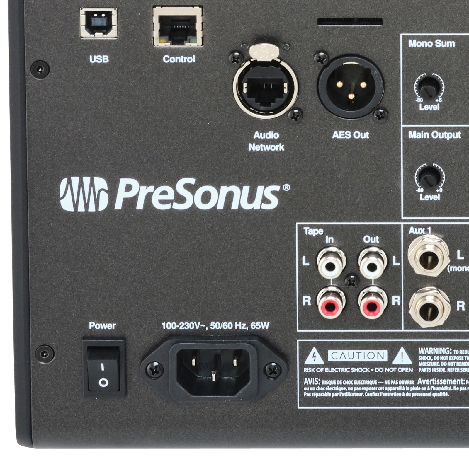 Presonus StudioLive Series III SE 16, Logo arrière