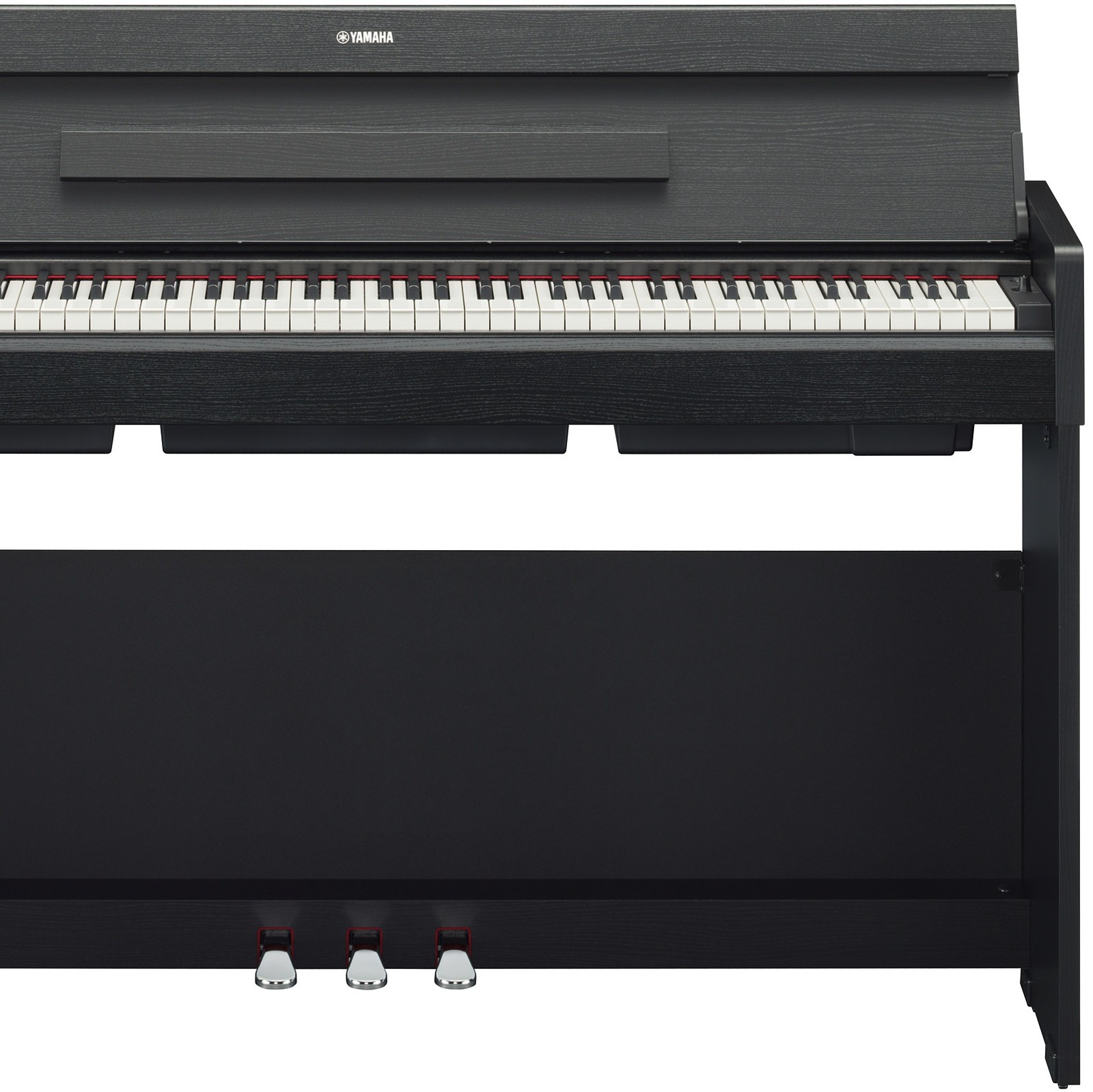 Angeschnittene Frontalansicht des Yamaha YDP-S35 B Arius