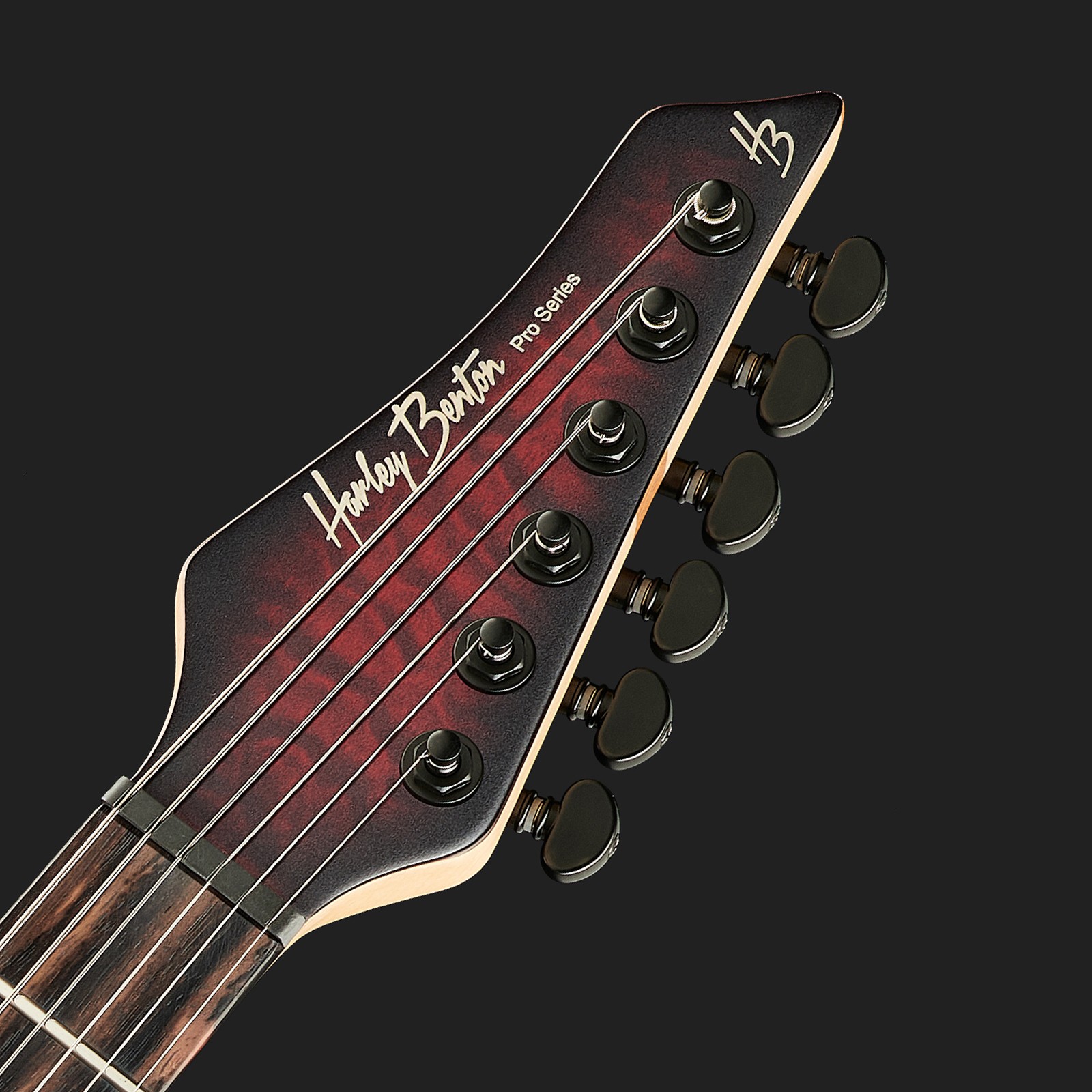 Reversed Headstock Kopfplatte von Harley Benton