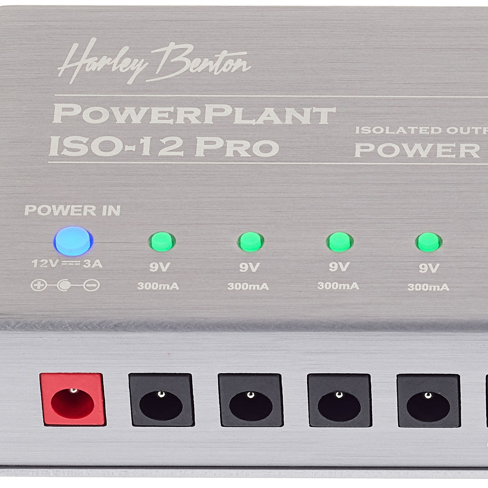 Stromanschlüsse des Harley Benton PowerPlant ISO-12 Pro 