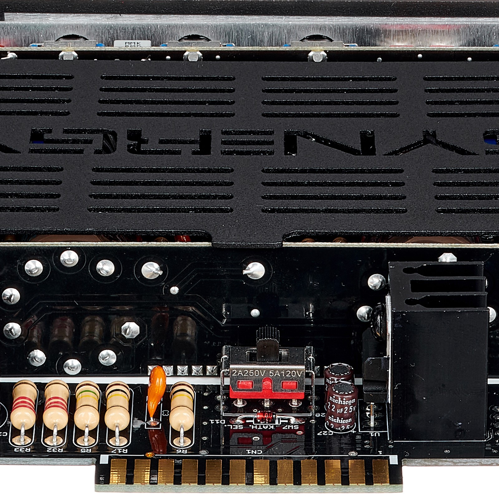 Synergy Friedman BE-DLX Verstärkermodul Rückseite