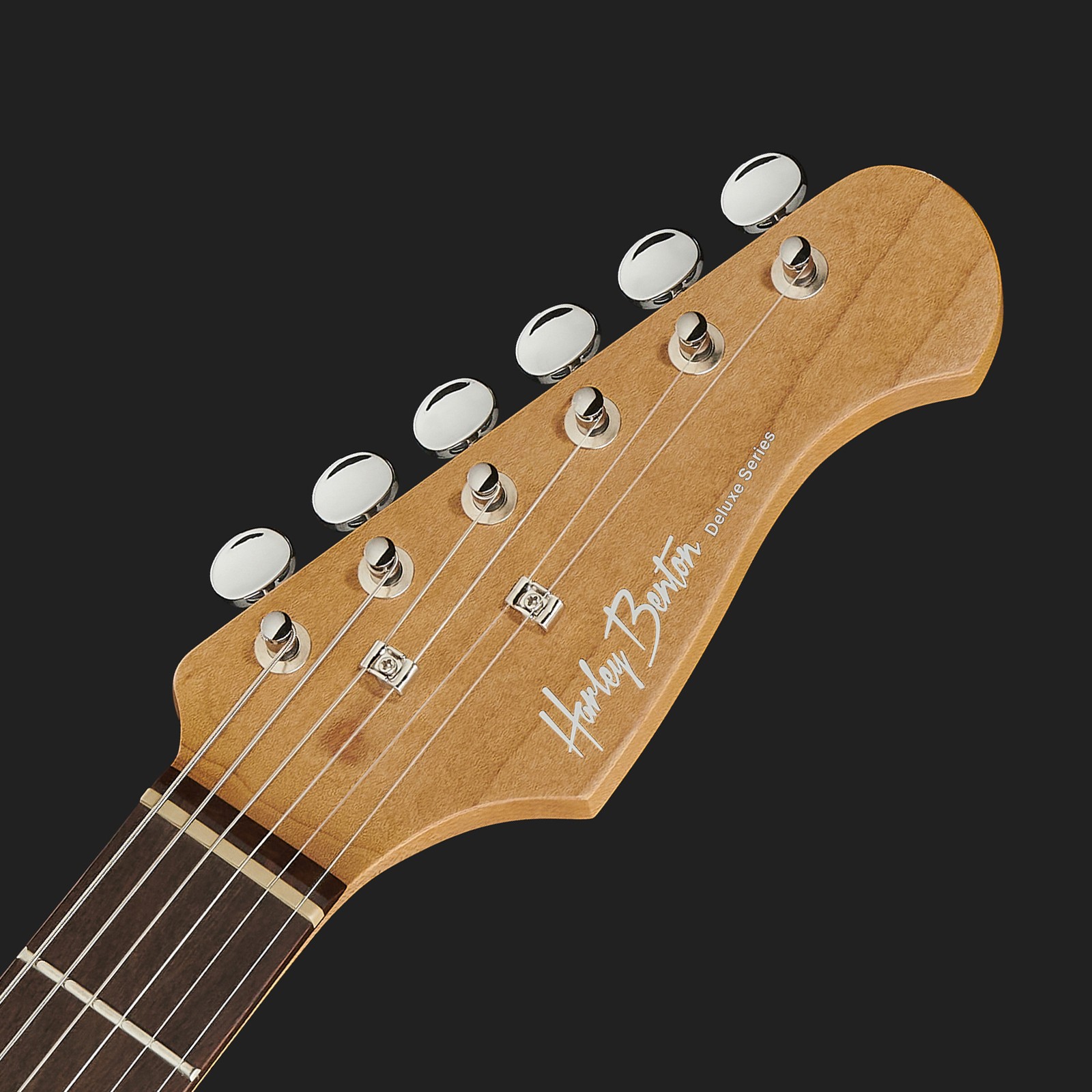 Kopfplatte der Harley Benton ST-Modern HSS SFG